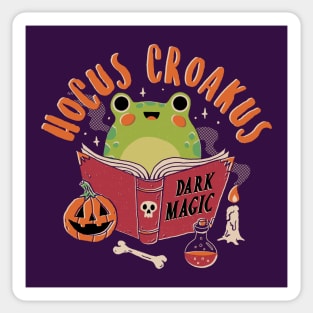 Hocus Croakus Sticker